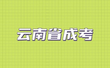 2024云南省成考考試科目有哪些？